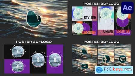 Poster 3D Logo for After Effects 53465127