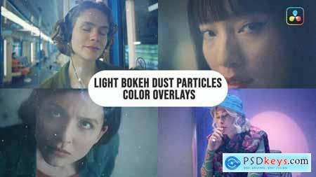 light Bokeh Dust Particles Color Overlays For DaVinci Resolve 53204564