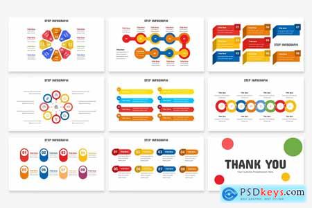 8 Steps Infographics Presentation