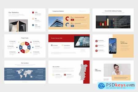 Azino Rental Office Powerpoint Template