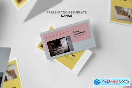 Danau Hostel Dormitory Powerpoint Template