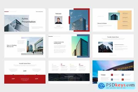 Azino Rental Office Powerpoint Template