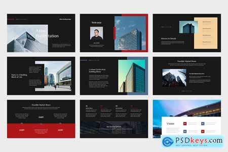 Azino Rental Office Powerpoint Template