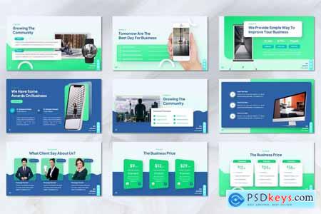 Etrane - Corporate Powerpoint Template