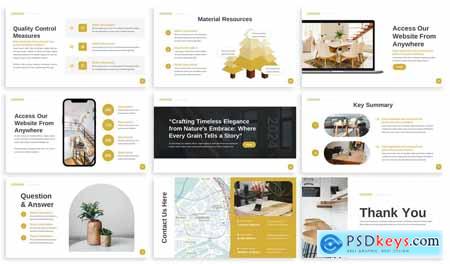 Craveo - Furniture Google Slides Template