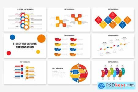 8 Steps Infographics Presentation