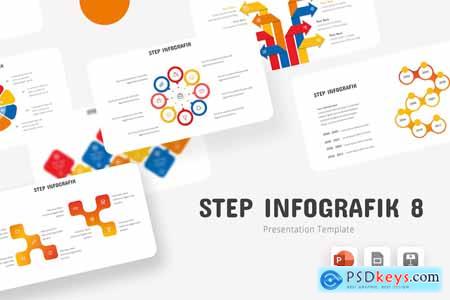 8 Steps Infographics Presentation