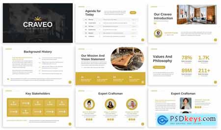 Craveo - Furniture Powerpoint Template