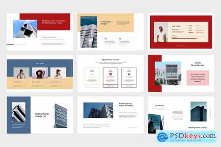 Azino Rental Office Powerpoint Template