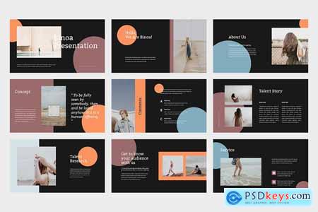 Binoa Agency Business Powerpoint Template