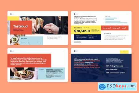 Tastebud Modern Business Proposal Powerpoint