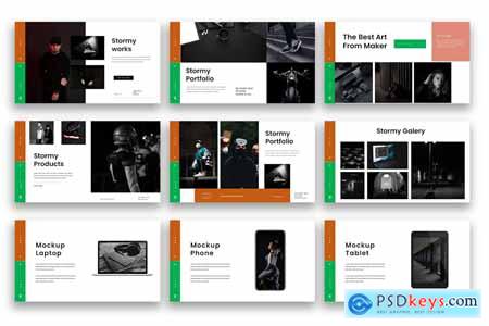 Stormy-Business PowerPoint Template