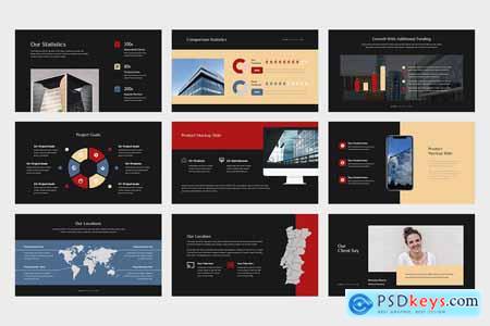 Azino Rental Office Powerpoint Template