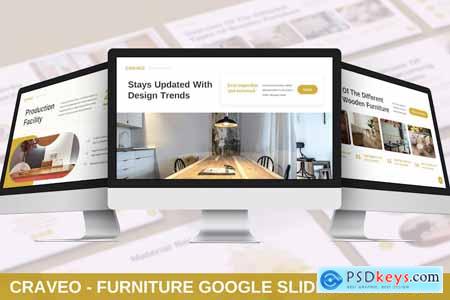 Craveo - Furniture Google Slides Template
