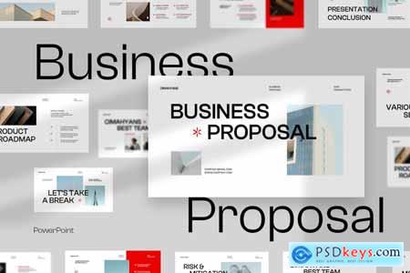 Red Business Proposal PowerPoint