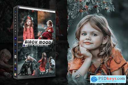 Black Mood Presets - luts Videos Premiere Pro