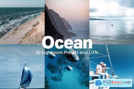 20 Ocean Lightroom Presets and LUTs