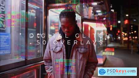 Digital Glitch Overlays Premiere Pro 53481469