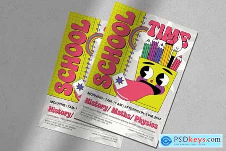 Back To School Flyer UE4UY8S