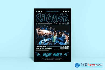 Summer Party Flyer FS4TQB2