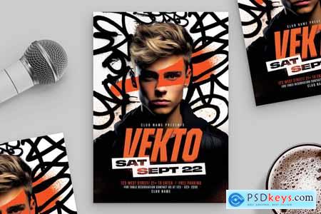 DJ Nightclub Flyer Template