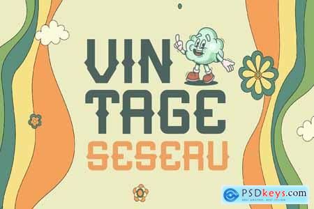 Asikya Vintage Display Typeface