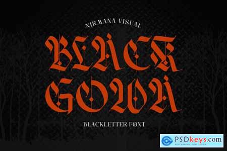 Black Gowa - Blackletter Font