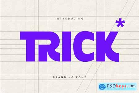 Trick - Branding Font