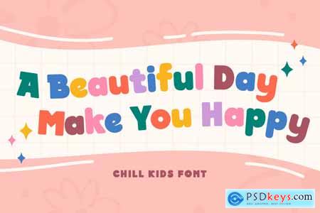 Chill Kids - Funny Bold Font