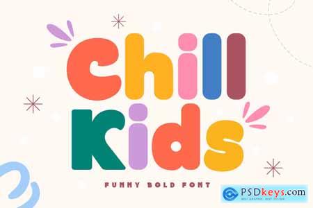 Chill Kids - Funny Bold Font