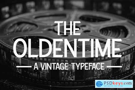 The Oldentime - Vintage 1920's Typeface