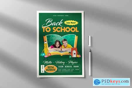 Back To School Flyer 8HYHTJ4