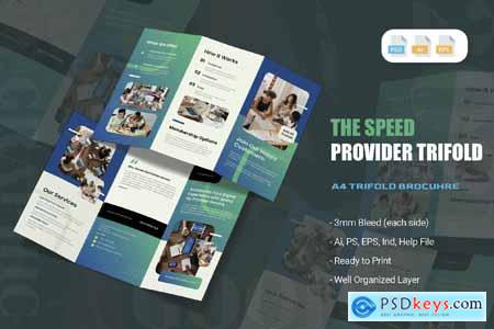 Speed Provider - Trifold Brochure