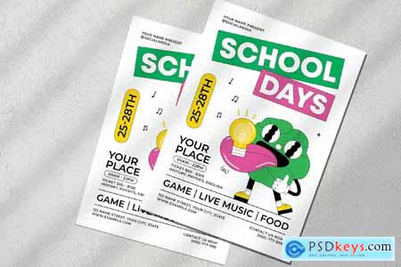 Back To School Flyer B2QTWQU