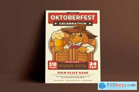 Oktoberfest Celebration Flyer