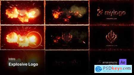 Intro Opening - Explosive Logo After Effects Project Files 53575179