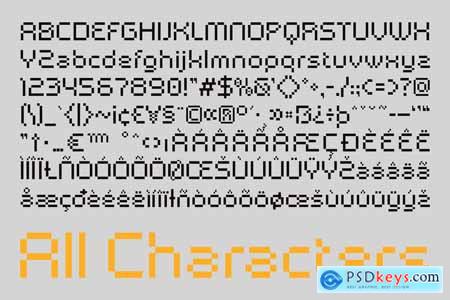 CS Wilson  Pixel Craft Font