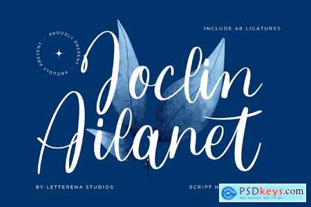 Joclin Ailanet Script Handwritten Font