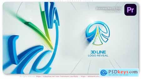 3D Lines Logotype Intro 53604520