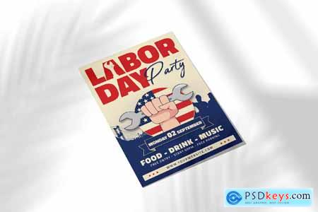 Labor Day Flyer Template ETAZ6F6