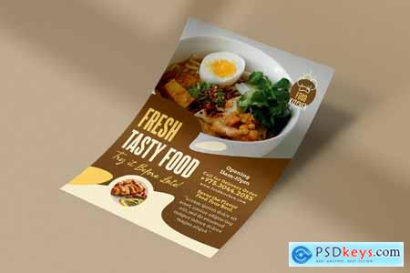 Restaurant Flyer Template WGJXVVK