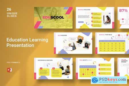 Education Learning Presentation Template