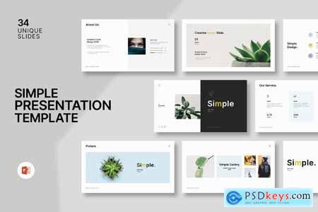 Simple Presentation Template