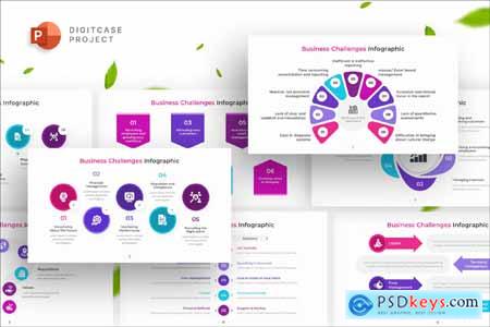 Business Challenges Infographic PowerPoint