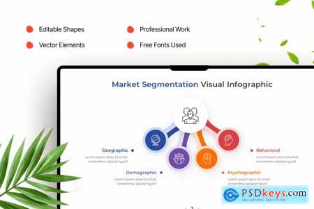 Market Segmentation Visual Infographic PowerPoint