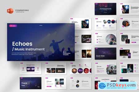 Music School Powerpoint Template