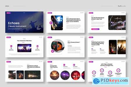 Music School Powerpoint Template