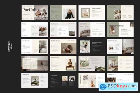 Portfolio Presentation PowerPoint Template