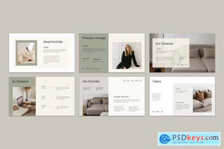 Portfolio Presentation PowerPoint Template