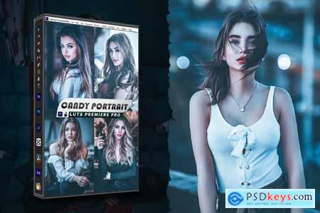 Candy Portrait Presets And luts Video Premiere Pro